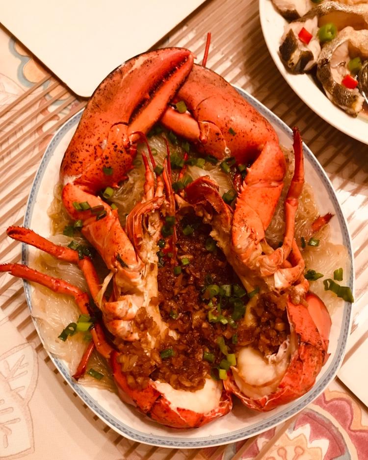 【蒜蓉粉丝龙虾】尝一口波士顿龙虾，海味在口腔中激荡