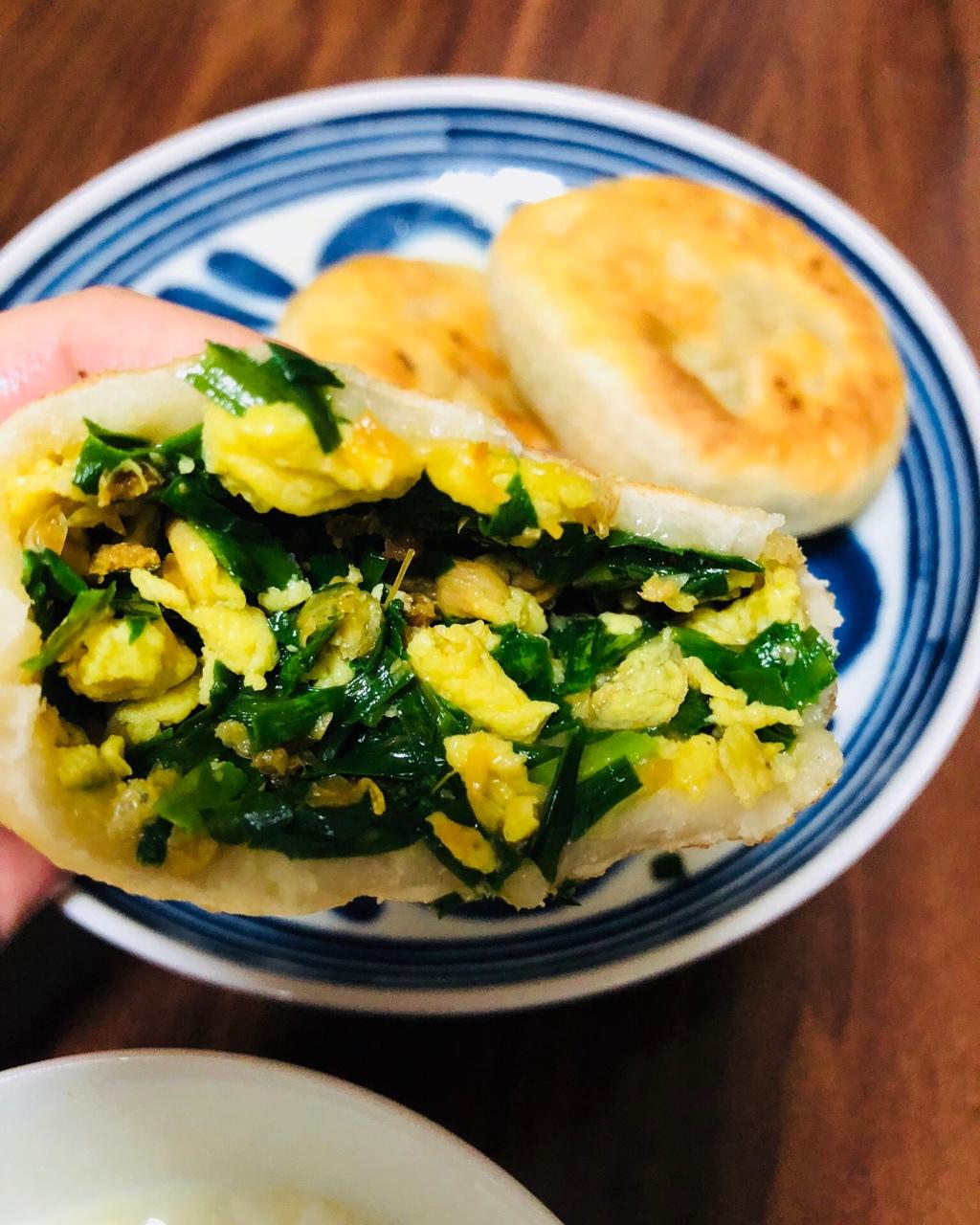 韭菜馅饼