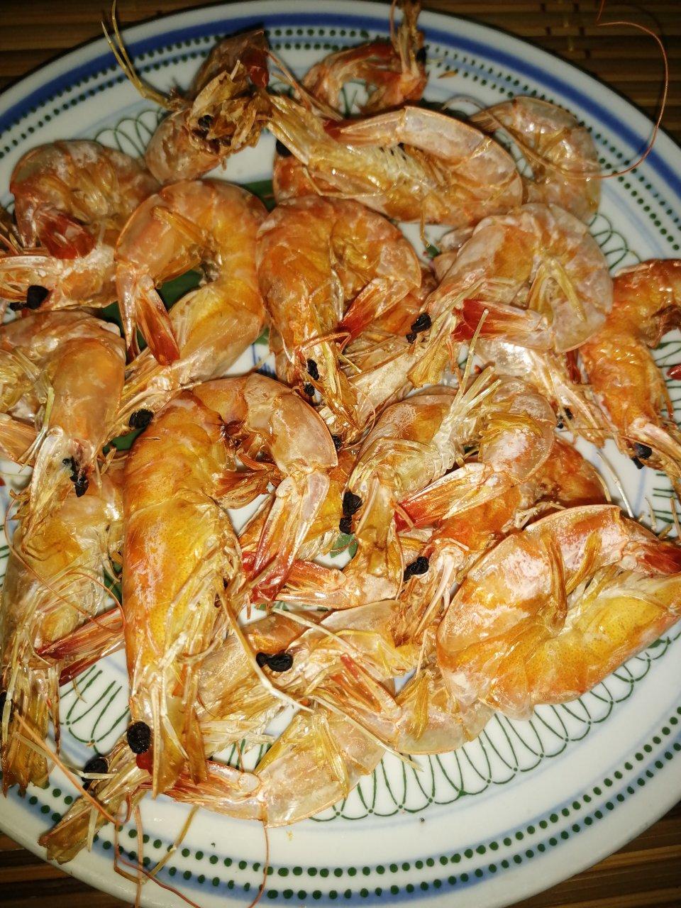 烤虾干