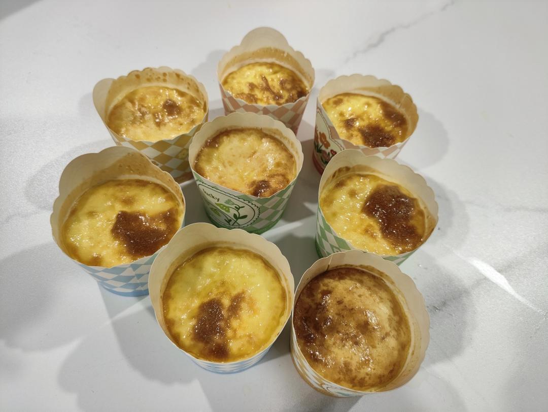 淡奶油鸡蛋布丁，空气炸锅出品