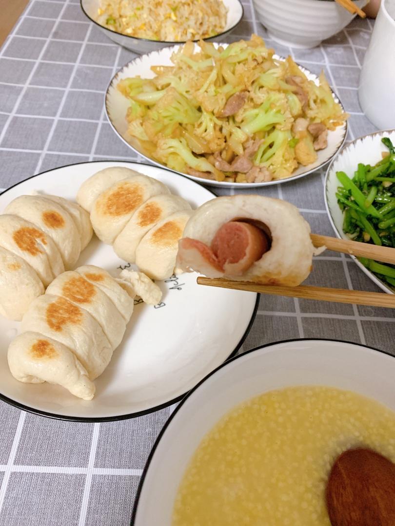 【热狗卷】馒头的花式吃法，你一定没想到！
