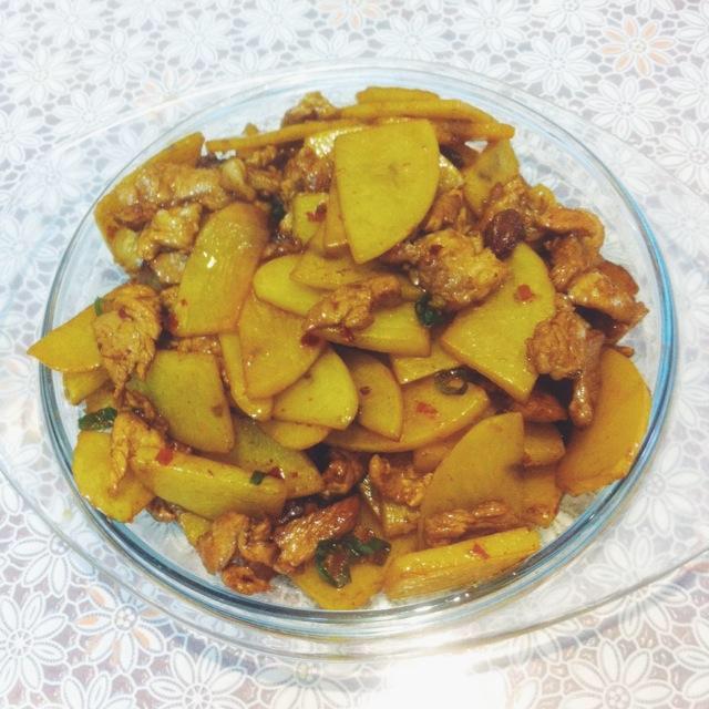 土豆炒肉丝