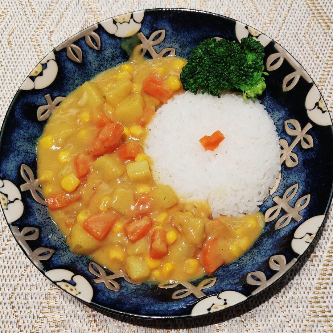 基础版土豆咖喱饭