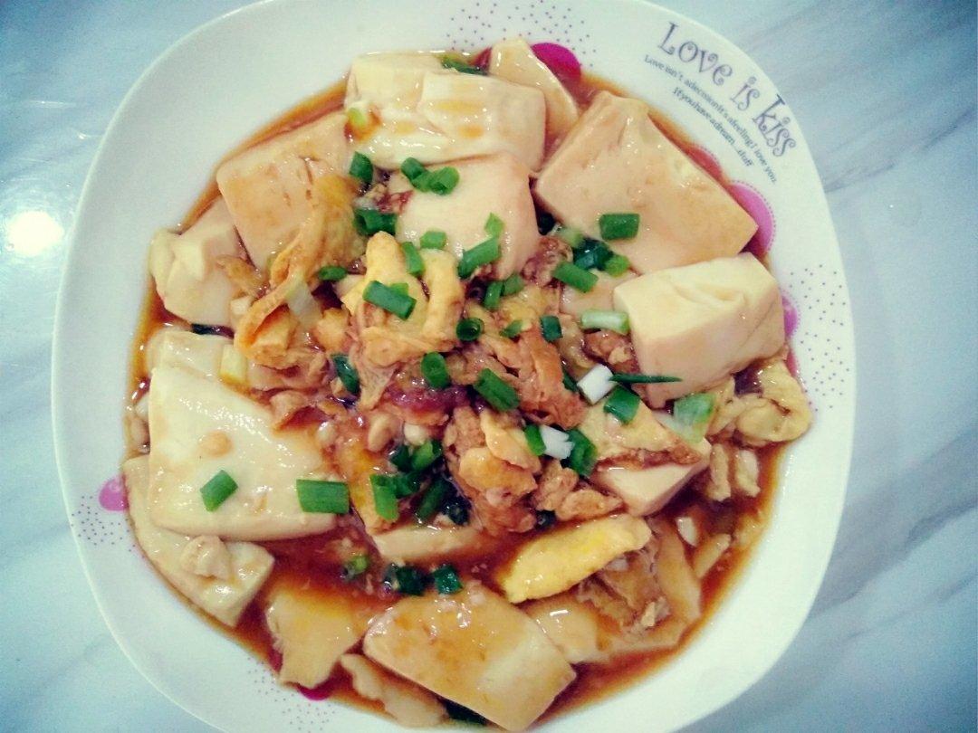 鸡蛋炒嫩豆腐