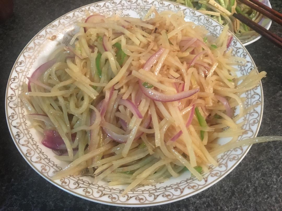 爆炒土豆丝的做法