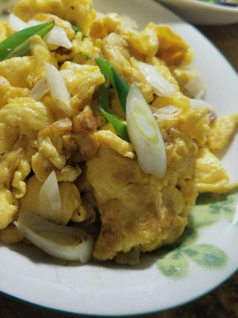 香葱炒蛋