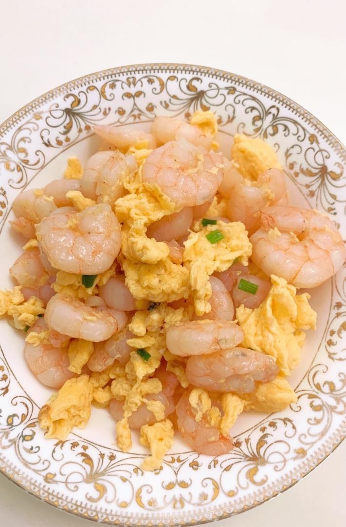 虾仁滑炒鸡蛋