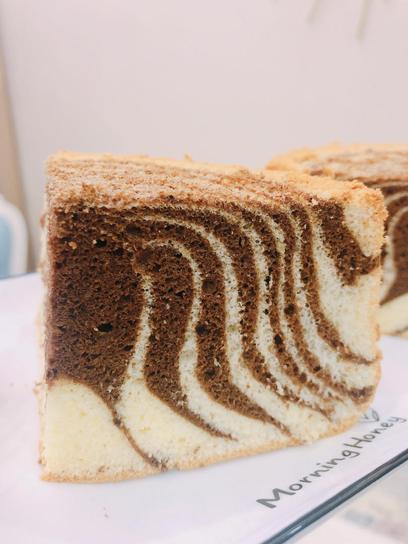 斑马纹戚风蛋糕