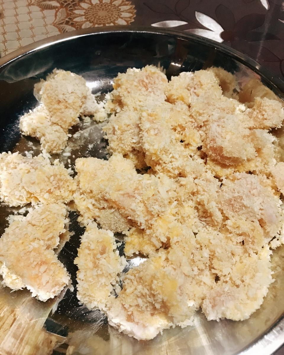 椒盐雪花鸡柳