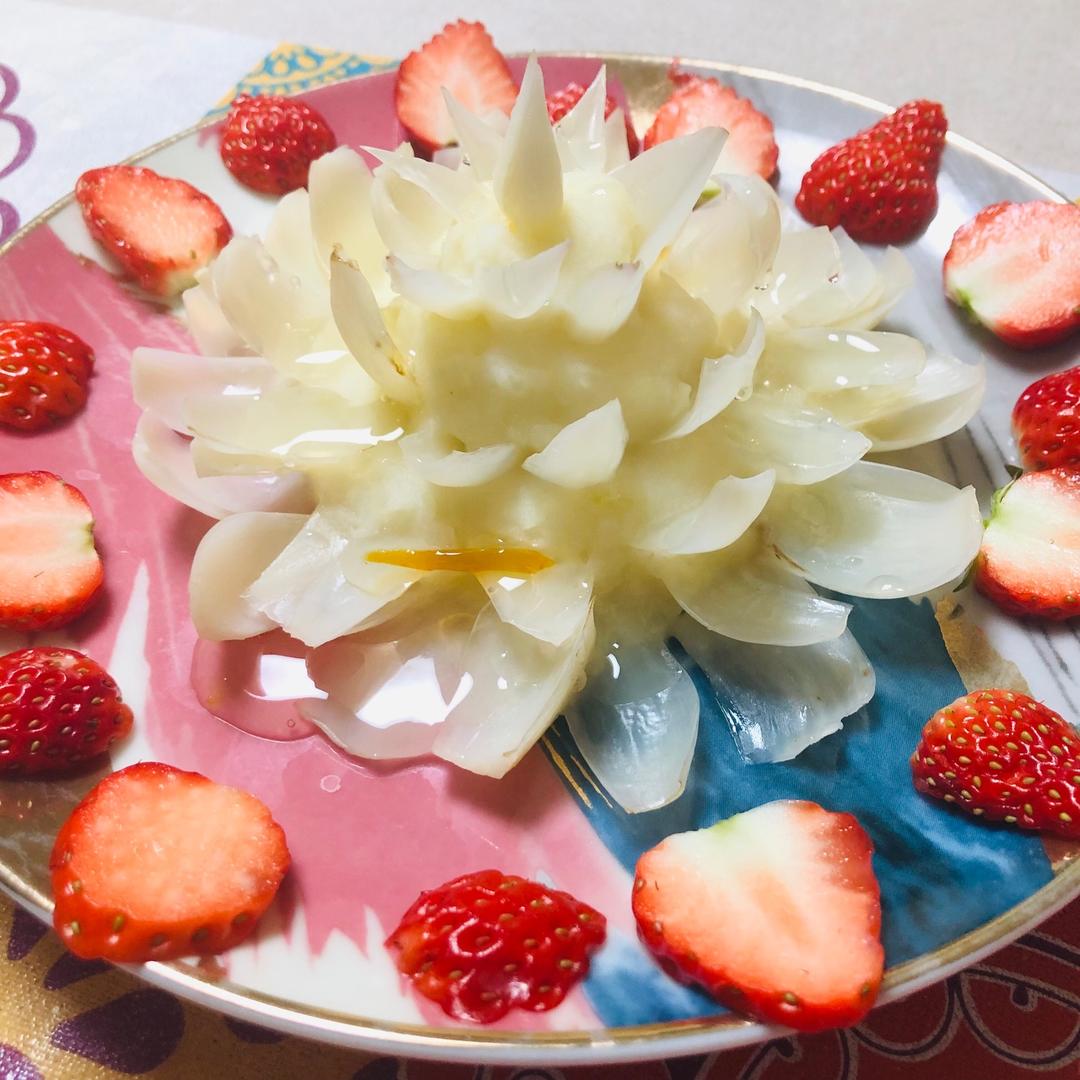 清蒸鲜百合（出水芙蓉）的做法