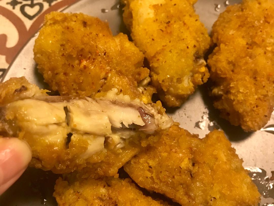 香脆辣味炸鸡翅