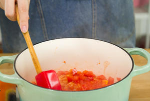 蟹味疙瘩汤的做法 步骤5