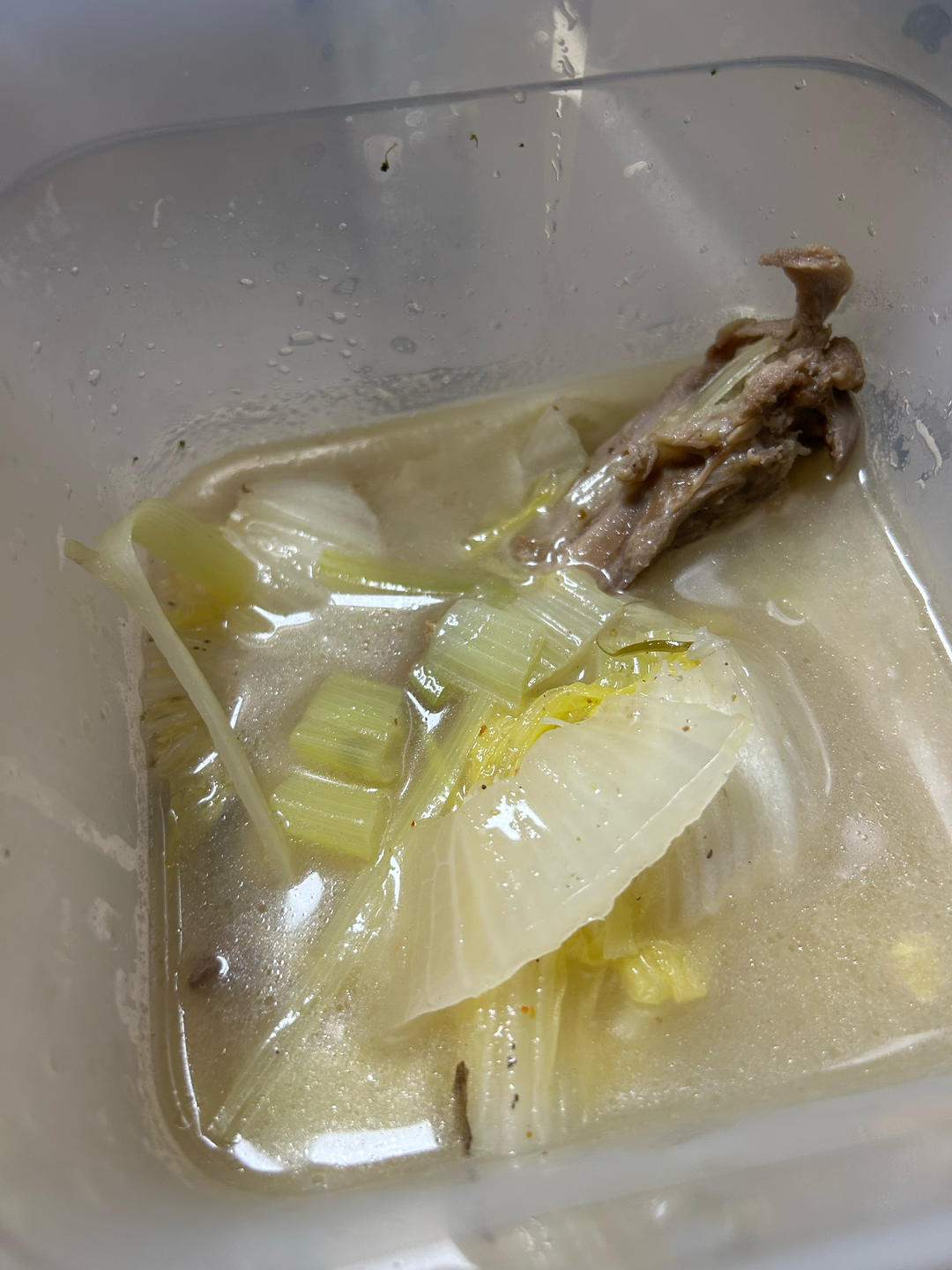 片完烤鸭 鸭架的好去处 鸭架豆腐汤