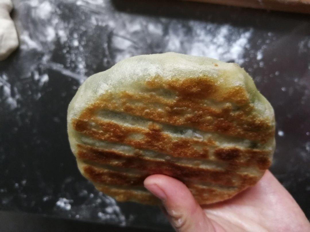 发面菜馅饼 韭菜鸡蛋粉条馅
