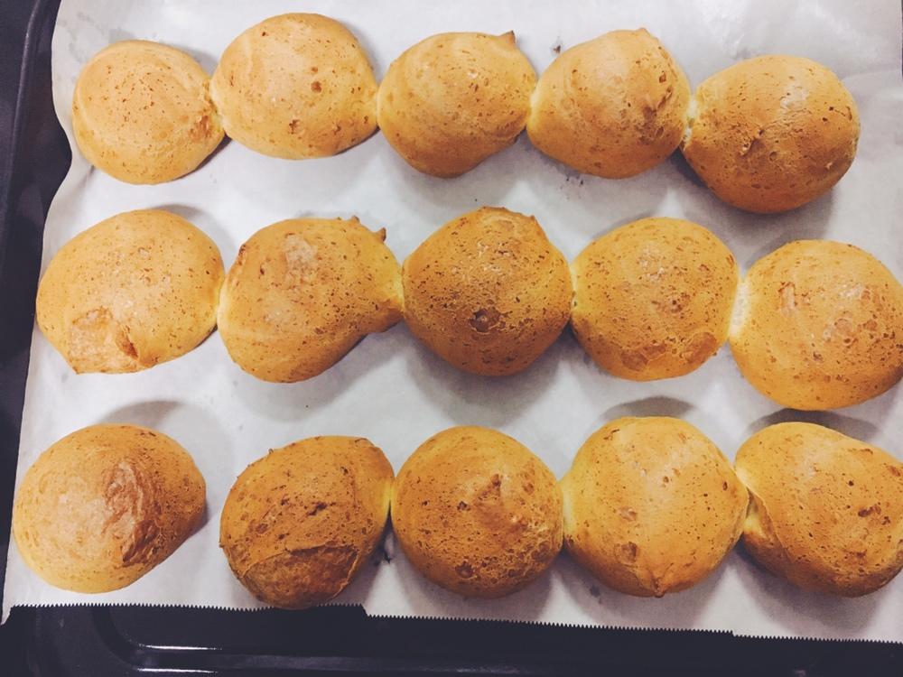 黑芝麻麻薯面包