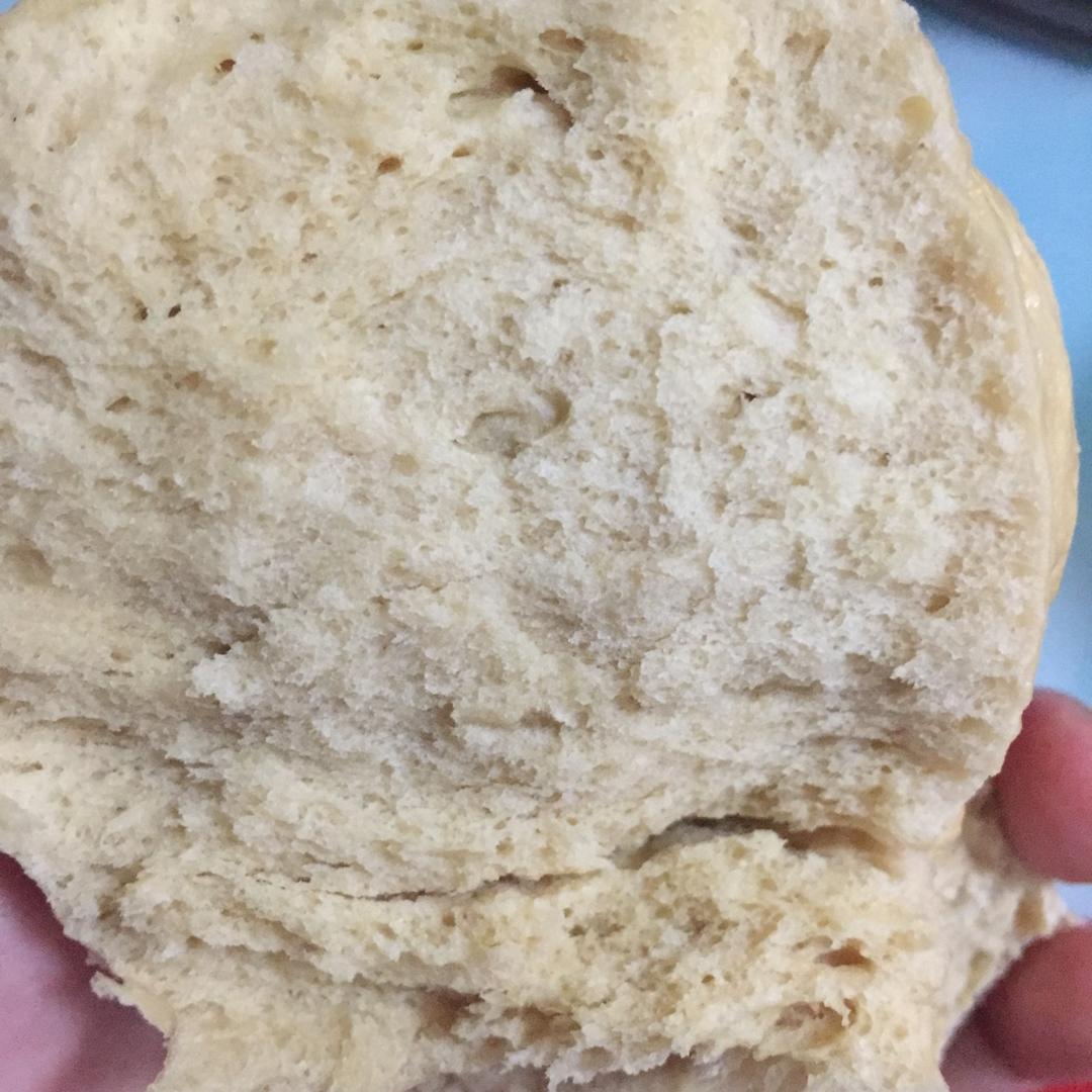 有着面包口感的红糖馒头（一次发酵）