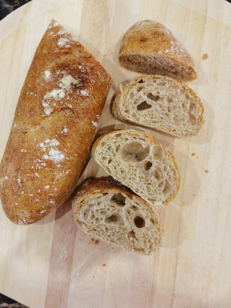 香脆健康的全麦法棍Whole Wheat Baguette