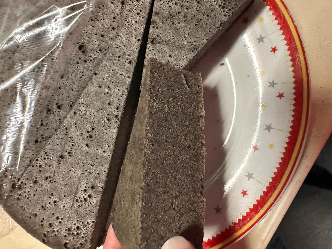 黑芝麻黑米糕（好吃到没朋友）