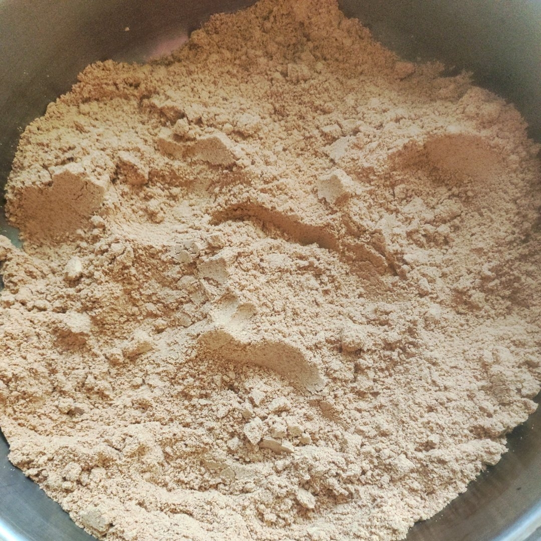 熟黄豆粉10分钟完事，不用烤箱