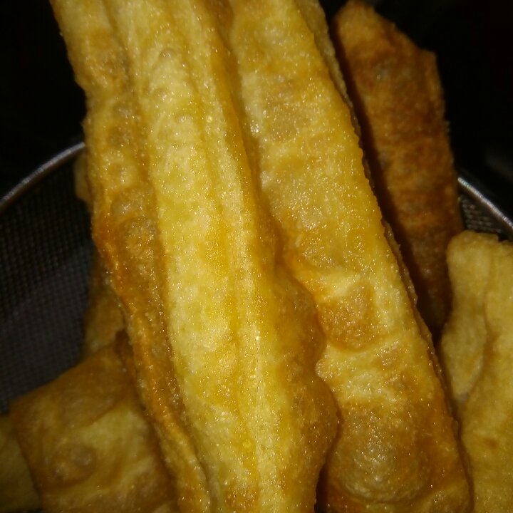 自制油条
