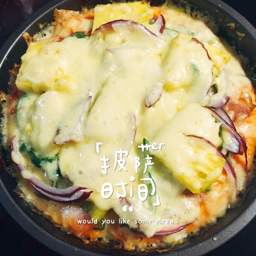 不用酵母的披萨底 No Yeast Pizza Dough