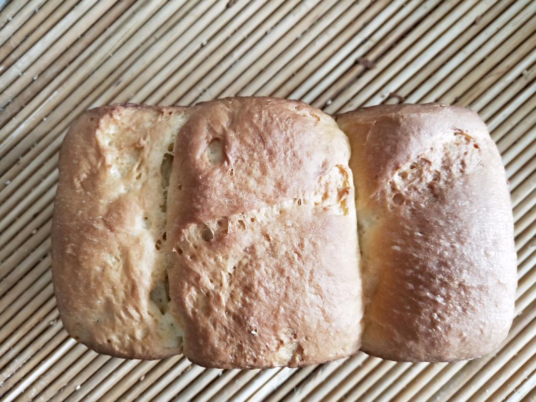 炼乳吐司🍞一次发酵也柔软