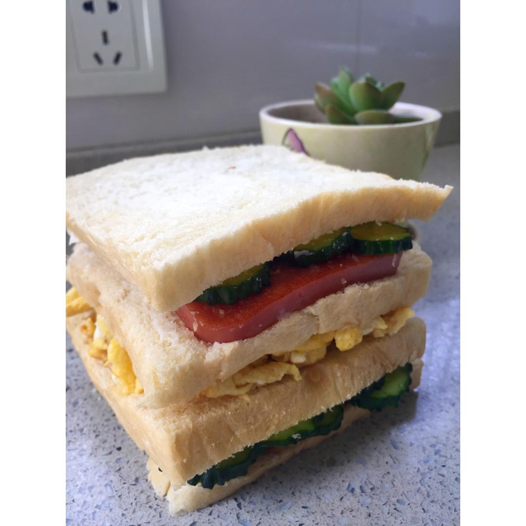 蔬菜三明治
