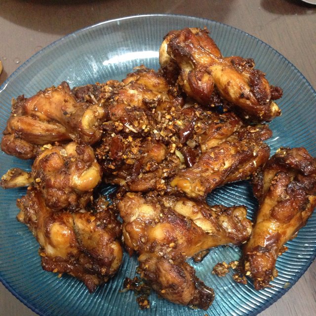 香辣炸鸡翅
