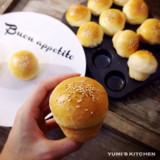 软绵绵夹馅酸奶小面包（松下面包机版）