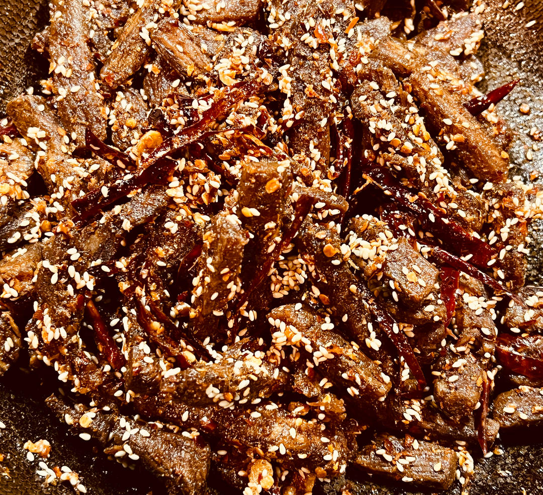 麻辣牛肉干