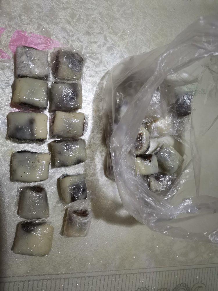 拉丝麻薯隔夜冷藏不变硬的实验成功，三夜依然拉丝