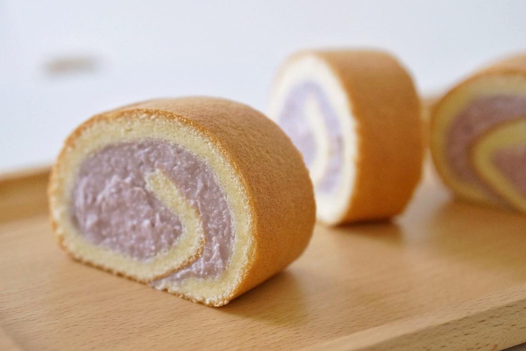 香芋紫薯蛋糕卷