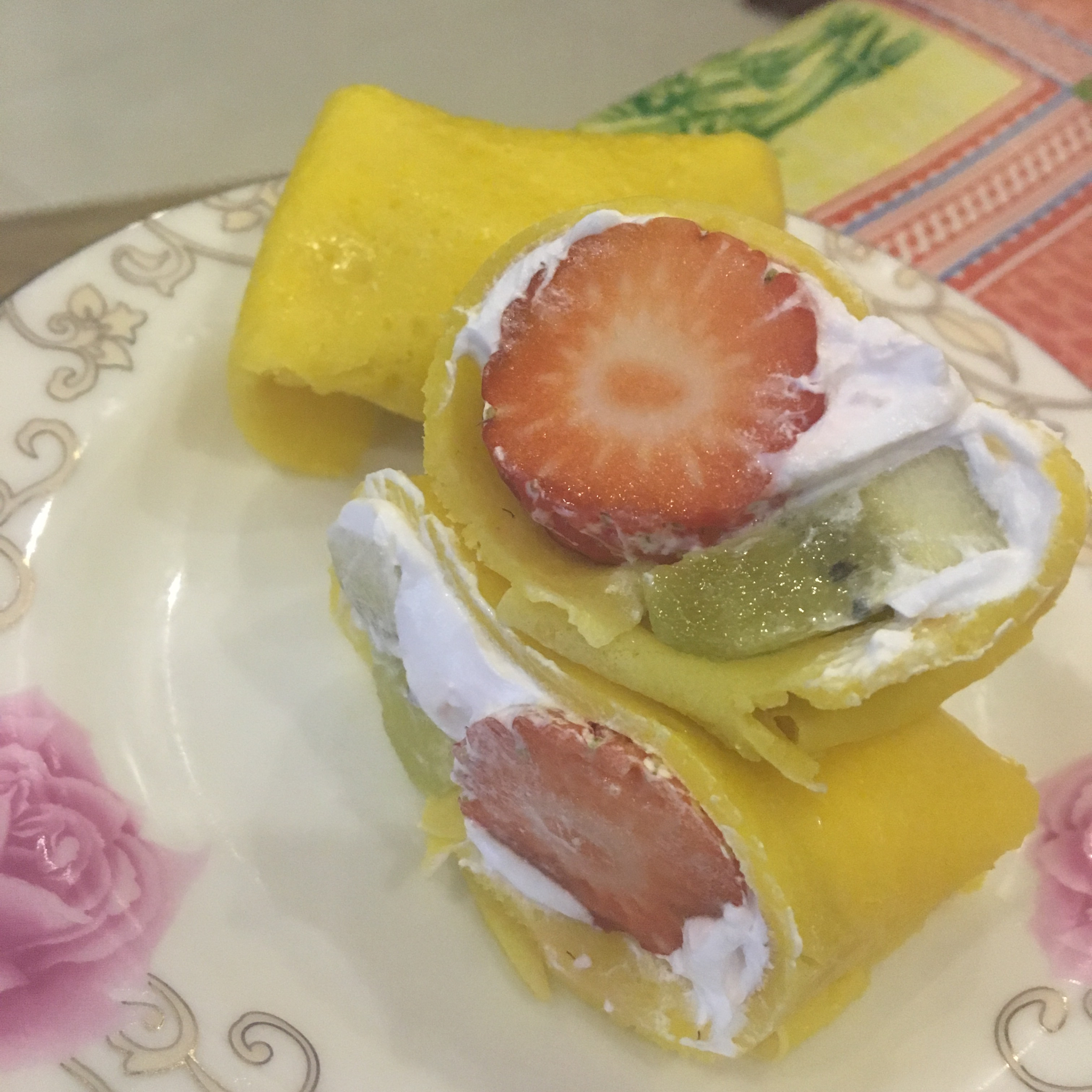 草莓班戟