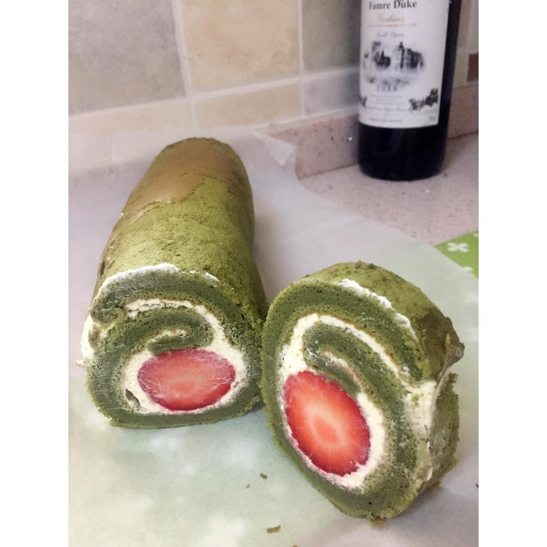 日式抹茶蛋糕卷