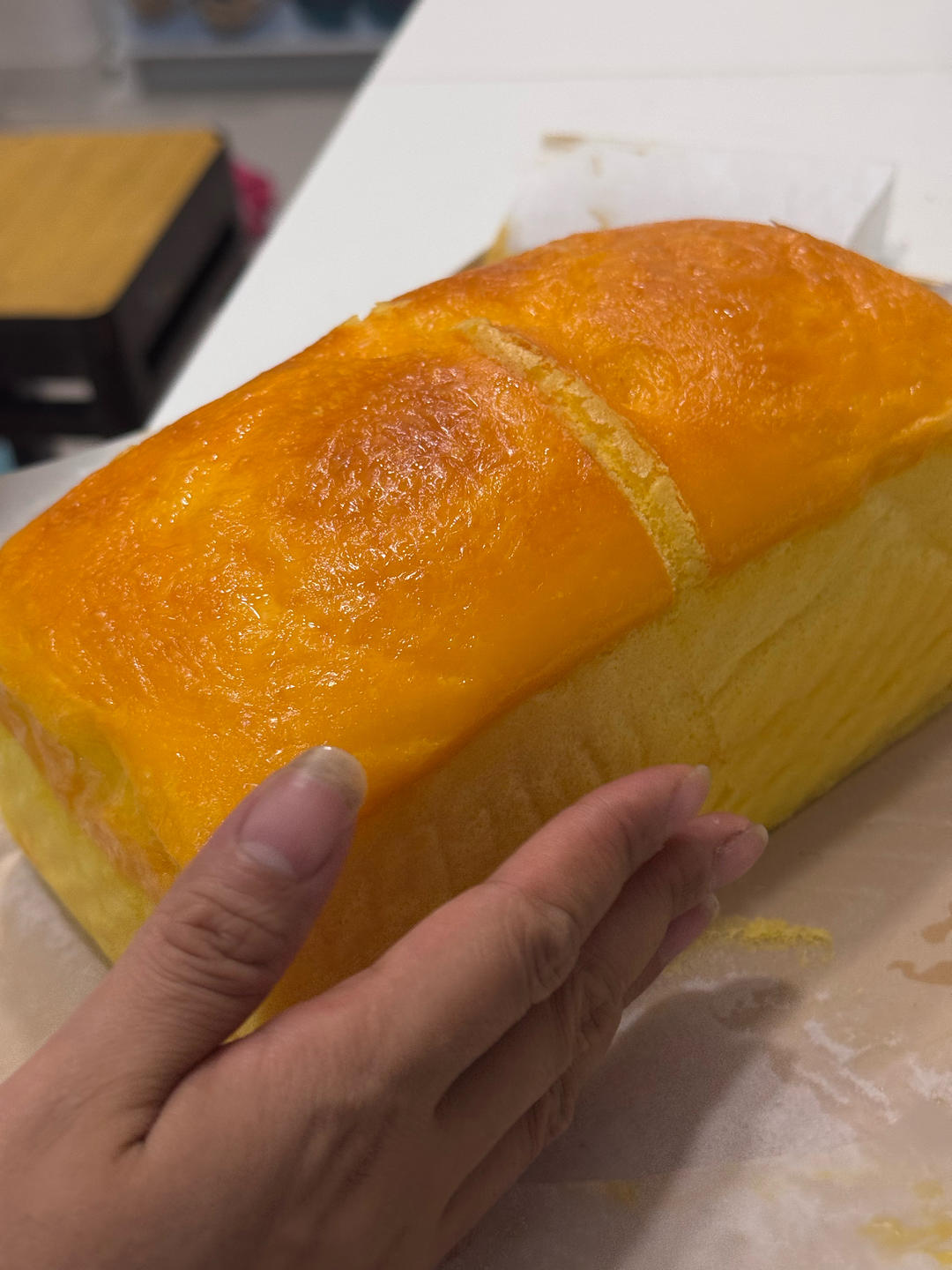 堪比柯基屁股
爆浆芝士🧀古早蛋糕