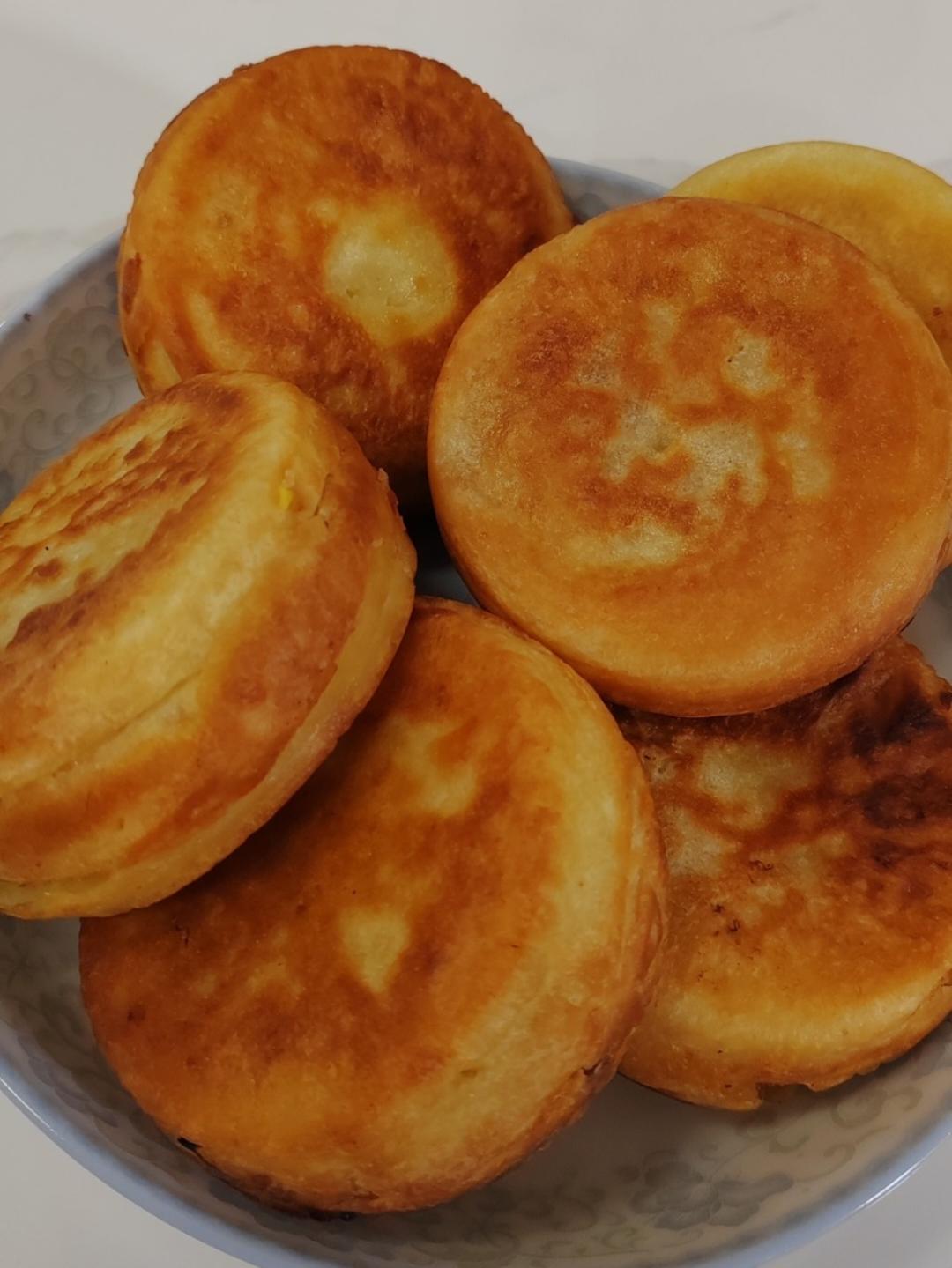 早餐霸王~沉甸甸鸡蛋汉堡