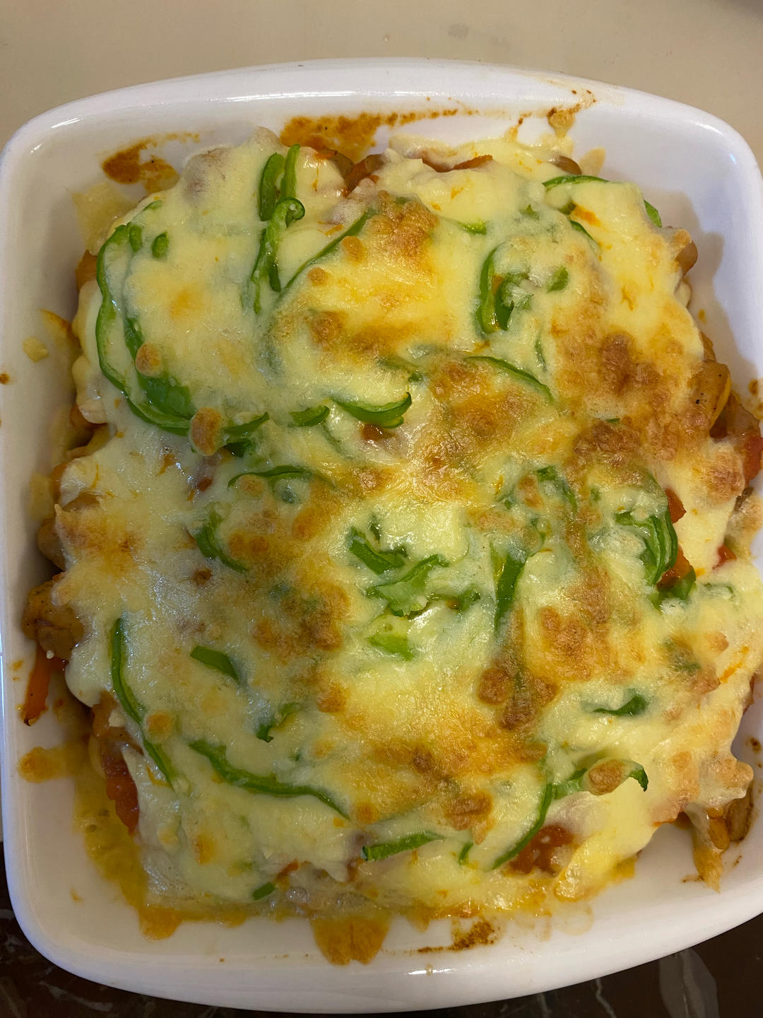 番茄鸡肉浓情焗饭【两人份】