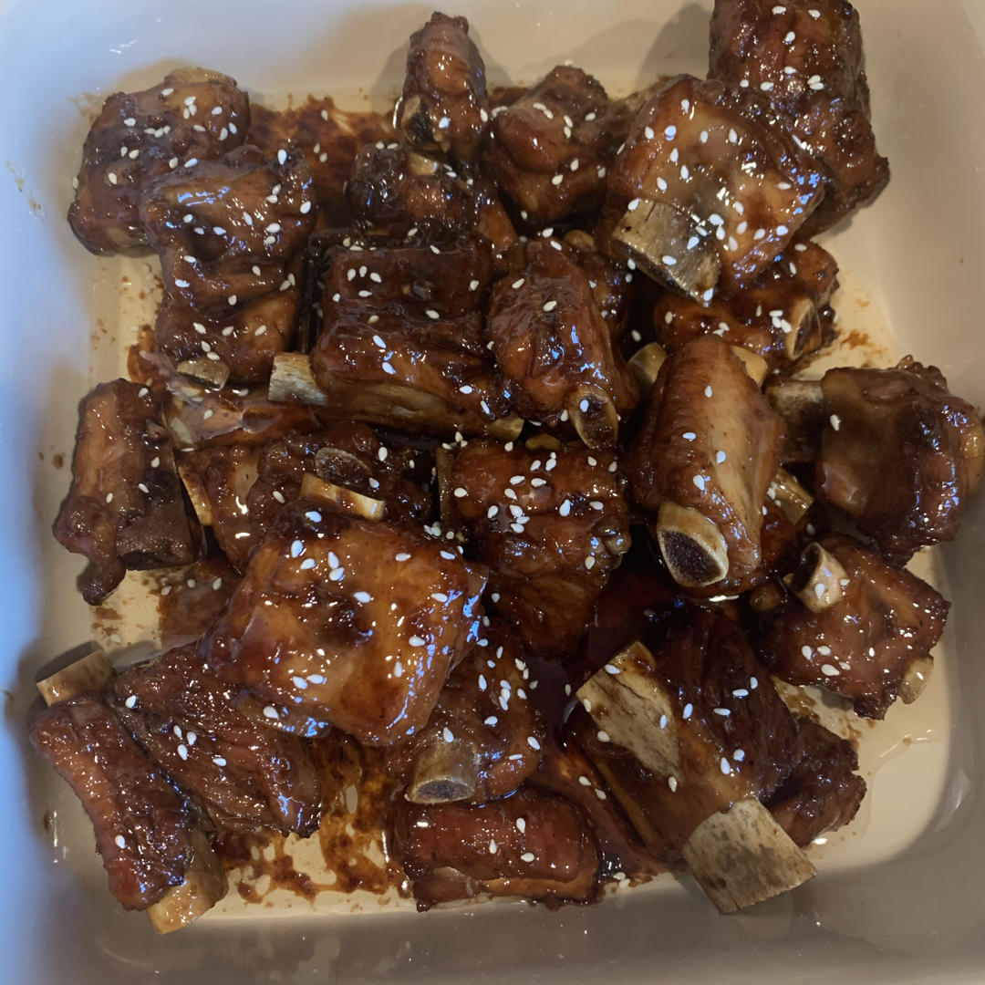 糖醋排骨/糖醋小排（不放油）（12345口诀做出正宗上海本帮）