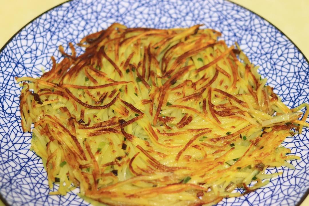干煸土豆丝饼
