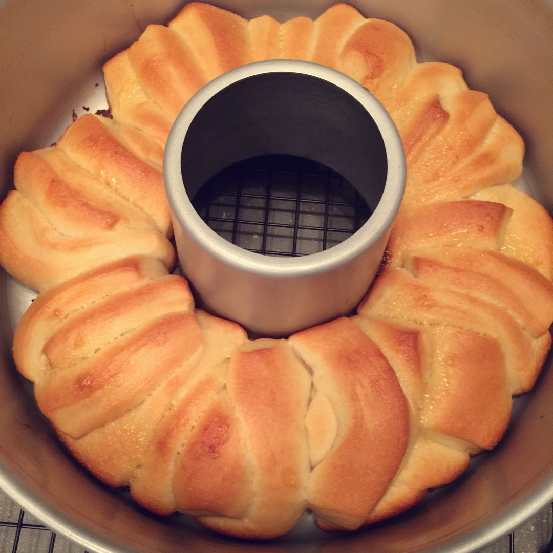 日式香浓炼乳面包