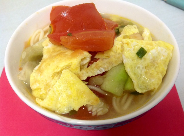 西红柿鸡蛋面