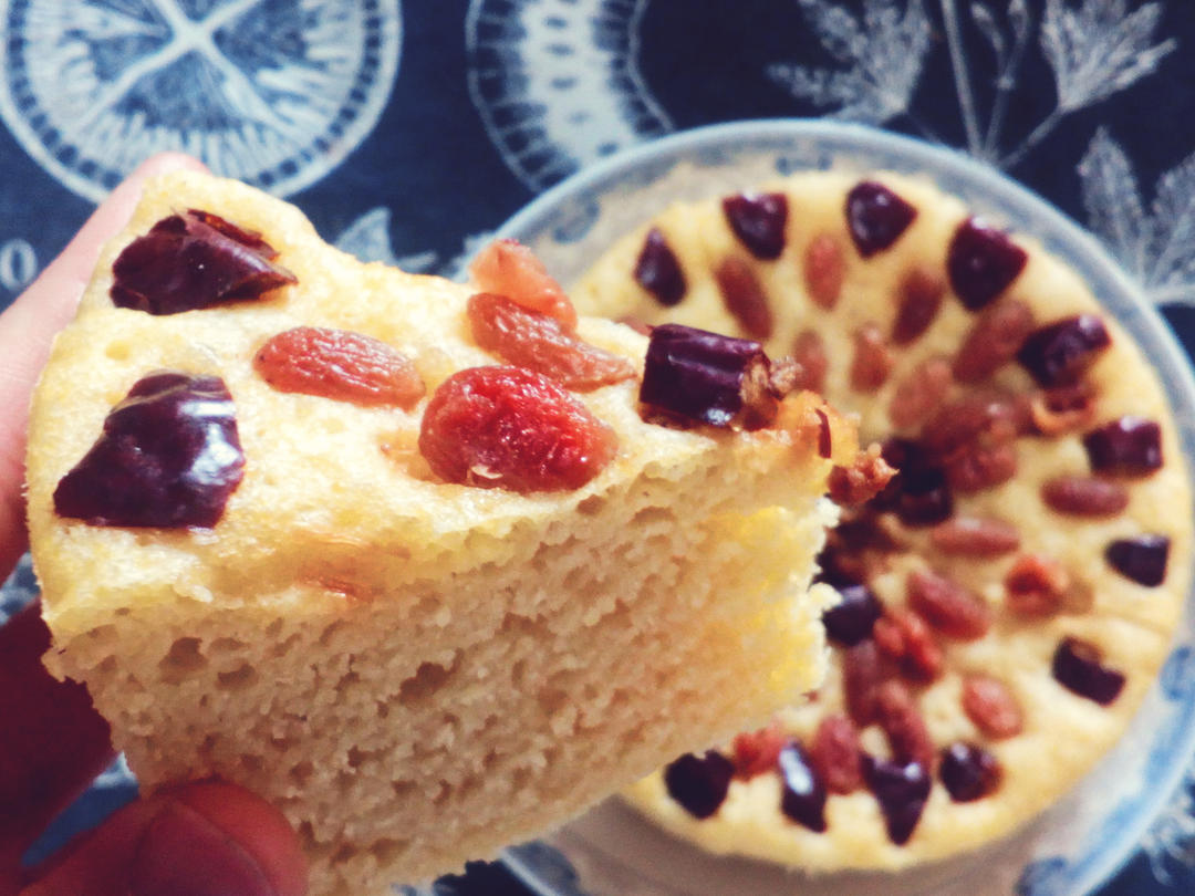 玉米面发糕，口感香甜绵软，试试吧