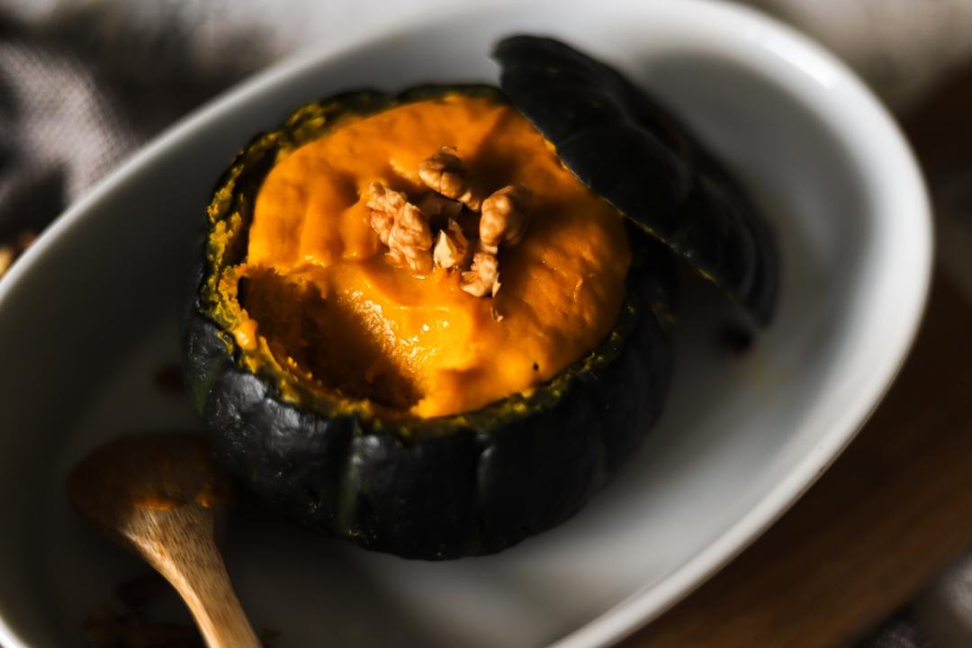 低脂健身餐-贝贝南瓜炖蛋（双皮奶）