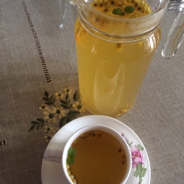 百香果蜂蜜绿茶