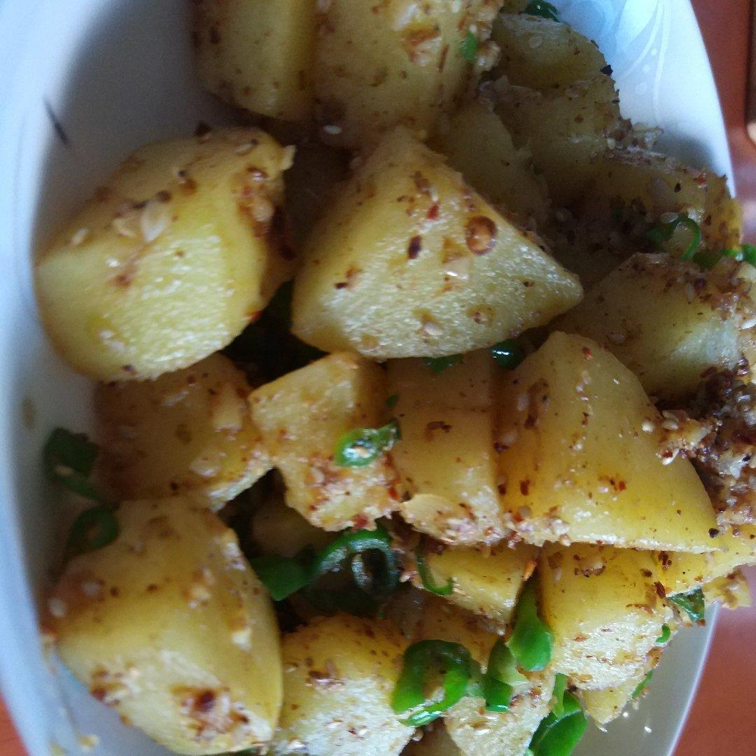 香辣孜然土豆丁