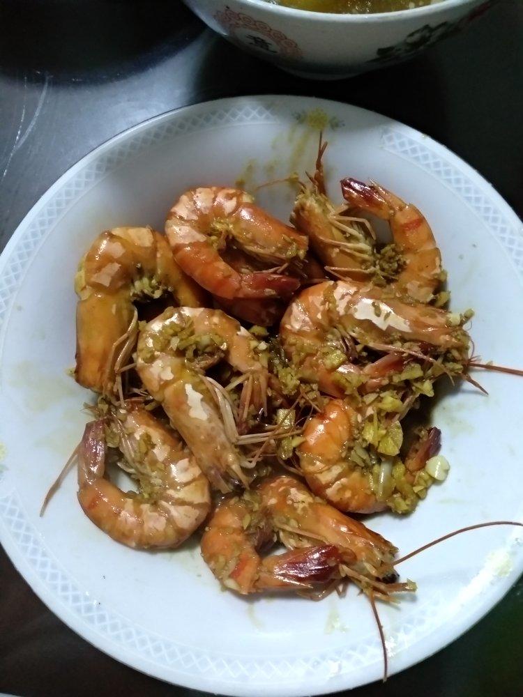 【山姆厨房】大蒜胡椒黑虎虾