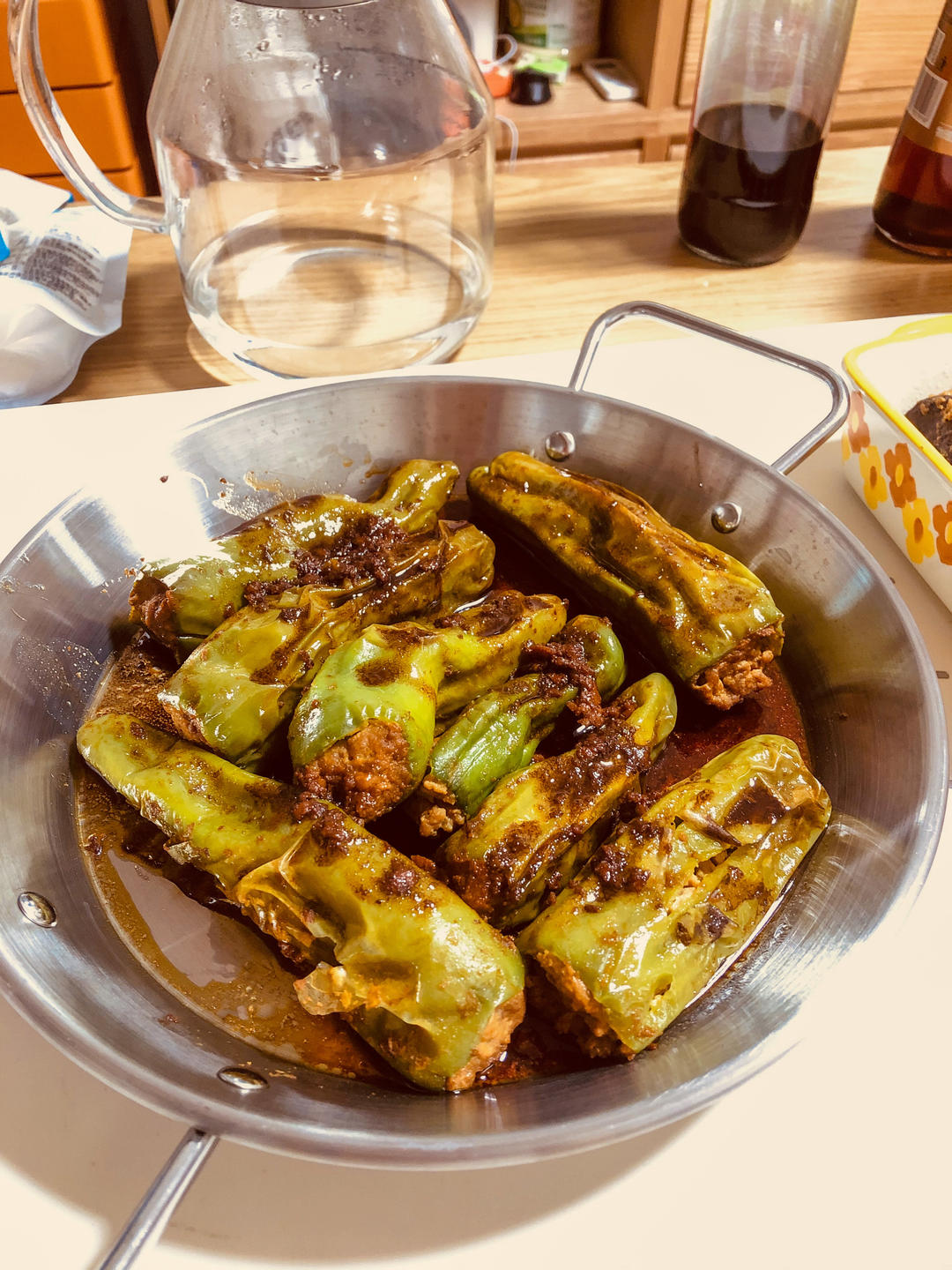 下饭菜肴--青椒酿肉