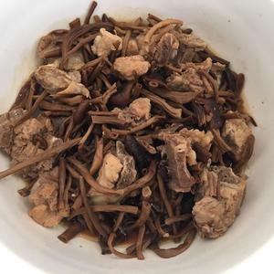 茶树菇蒸排骨的做法 步骤8