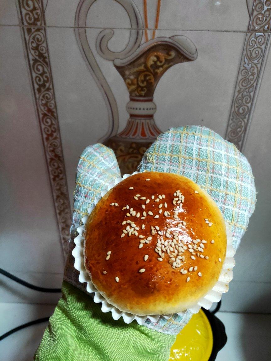 自制营养肉饼汉堡包