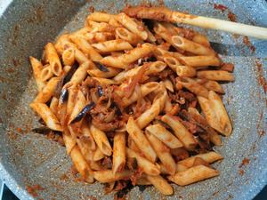 意式西西里通心粉(Sicilian Penne)，少油版的做法 步骤9